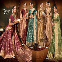 Saroj Celebrations Jharkan Vol-1 Wholesale Jimmy Chu With Jarkan Work Sarees