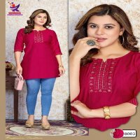 Kalash B Stylist Wholesale 14 Kg Heavy Bombay Self Work Short Tops