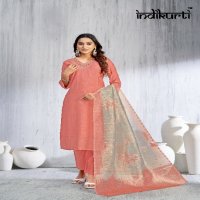 Indikurti Sanskurti Wholesale Heavy Slub 3 Piece Concept Suits Combo