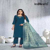 Indikurti Sanskurti Wholesale Heavy Slub 3 Piece Concept Suits Combo