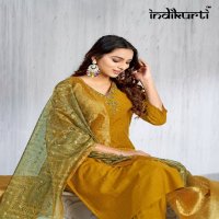 Indikurti Sanskurti Wholesale Heavy Slub 3 Piece Concept Suits Combo