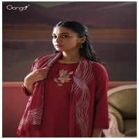 Ganga Abeera S3183 Wholesale Premium Cotton Silk With Embroidery Salwar Suits