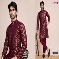 Shubhvastra Mens Tradition Wholesale New Exclusive Festival Wear Kurta - Collection