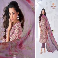 suryajyoti naishaa vol 45 jam satin print daily wear 3pcs dress online