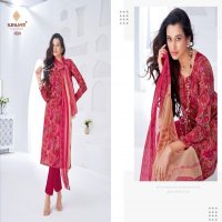 suryajyoti naishaa vol 45 jam satin print daily wear 3pcs dress online