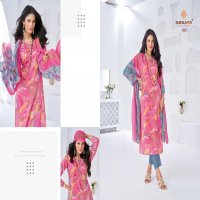 suryajyoti naishaa vol 45 jam satin print daily wear 3pcs dress online