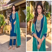 dhara by aanchi vichitra silk readymade classic 3pcs dress for womens