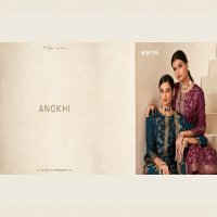 Shree Shalika Anokhi Wholesale Pure Viscose Dola Jacquard With Embroidery Neck Work Dress