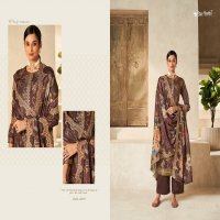 Shree Shalika Anokhi Wholesale Pure Viscose Dola Jacquard With Embroidery Neck Work Dress