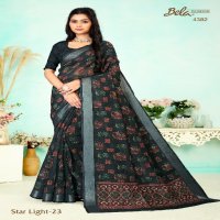 Bela Star Light Vol-23 Wholesale Linen Digital Print Sarees