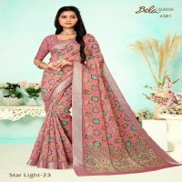 Bela Star Light Vol-23 Wholesale Linen Digital Print Sarees