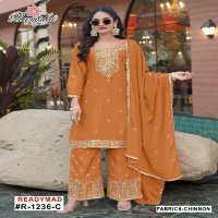 Ramsha R-1236 Wholesale Readymade Indian Pakistani Concept Suits