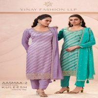 vinay fashion kuleesh aasmaa Vol-2 moga silk exclusive 3pcs dress for every occasion