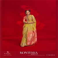 Rajtex Kontessa Roycce Wholesale Tussar Silk Handloom Weaving Sarees
