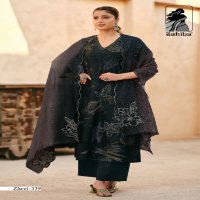 Sahiba Zheel Wholesale Pure Russian Silk With Hand Work Salwar Suits