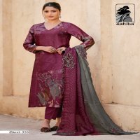 Sahiba Zheel Wholesale Pure Russian Silk With Hand Work Salwar Suits