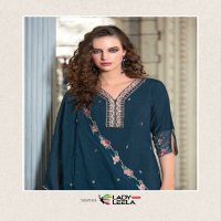 Lady Leela Swaara Wholesale Embroidery And Hand Work Readymade 3 Piece Suits