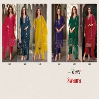 Lady Leela Swaara Wholesale Embroidery And Hand Work Readymade 3 Piece Suits