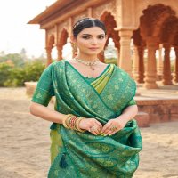 gobuni launch shubharambh 1101-1106 banarasi silk best sarees online