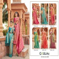 gobuni launch shubharambh 1101-1106 banarasi silk best sarees online