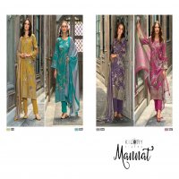 Kilory Mannat Wholesale Pure Jamm Cotton With Fancy Work Salwar Suits