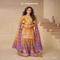 Aashirwad Netra Wholesale Premium Chinon Silk Designer Free Size Stitched Suits