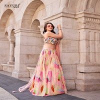 Sayuri Sakhiyaa Wholesale Free Size Stitched Fancy Lehengas Collection