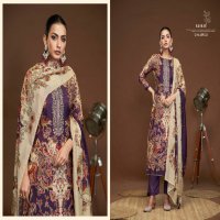 Karva Bahaar Wholesale Pure Viscose Muslin With Embroidery Work Dress Material