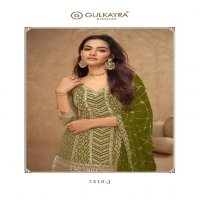 Gulkayra Palak Vol-3 Wholesale Real Chinon Free Size Stitched Suits