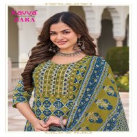 Kavya Zara Vol-16 Wholesale Readymade Pure Cambric Cotton Top With Pants And Dupatta