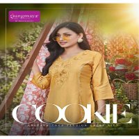 Rangmaya Cookie Wholesale Vertican Fabrics Short Tops