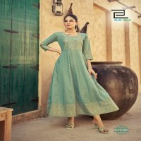 blue hills urvashi rayon fully stitch unique design big size anarkali gown