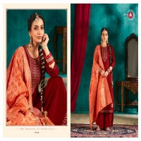 Triple AAA Aroos Vol-3 Wholesale Jam Silk Cotton With Work Dress Material