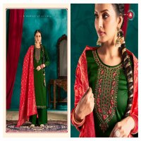 Triple AAA Aroos Vol-3 Wholesale Jam Silk Cotton With Work Dress Material