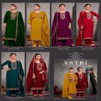 Triple AAA Yatri Wholesale Jaam Cotton With Work Dress Material