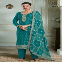 vinay kuleesh shristi Hitlist dola embroidered stylish dress material