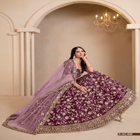 Mehvish Vol-9 Wholesale Designer Shimmer Art Silk Fabrics Lehenga Choli