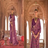 Kreshva Rang Vatika Wholesale Two Tone Fabrics Party Wear Sarees