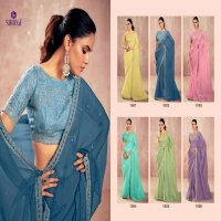 Sirona Shamika Wholesale Chiffon Fabrics Function Special Festive Sarees