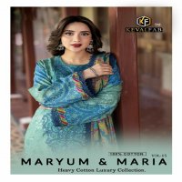 Kevalfab Maryum And Maria Vol-15 Wholesale Heavy Cotton Print Dress Material