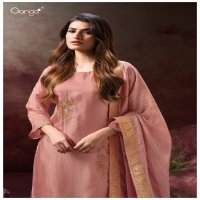 Ganga Sargi S3143 Wholesale Pure Bemberg Silk Salwar Suits