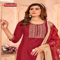 Taniksh Sanaya Vol-2 Wholesale Vertical Fabrics Readymade 3 Piece Suits