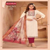 Taniksh Sanaya Vol-2 Wholesale Vertical Fabrics Readymade 3 Piece Suits