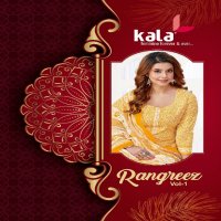 Kala By Tarika Rangreez Vol-1 Wholesale Pure Cotton Dress Material