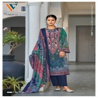 Vandana Nagina Vol-1 Wholesale Cotton Work With Diamond Dress Material