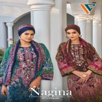 Vandana Nagina Vol-1 Wholesale Cotton Work With Diamond Dress Material