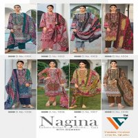 Vandana Nagina Vol-1 Wholesale Cotton Work With Diamond Dress Material