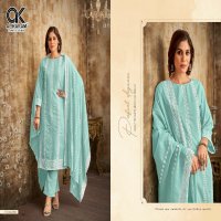 Al karam Lahori Work Wholesale Pure Cotton With Embroidery Work Dress Material