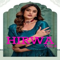 MD Lifestyle Hirwa Vol-4 Wholesale Exclusive Embroidered Semi Stitched Net Lehenga Choli Collection