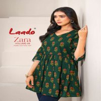 Laado Zara Vol-6 Fancy Short Tops Kurtis